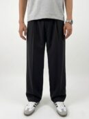 Black Pleated Pants