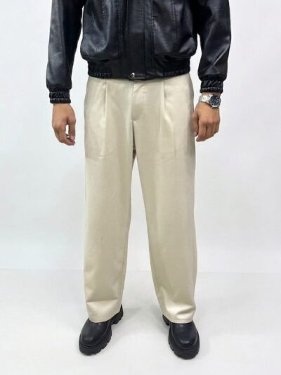 Off-White Pleated Pants