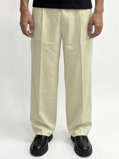 Off-White Pleated Pants
